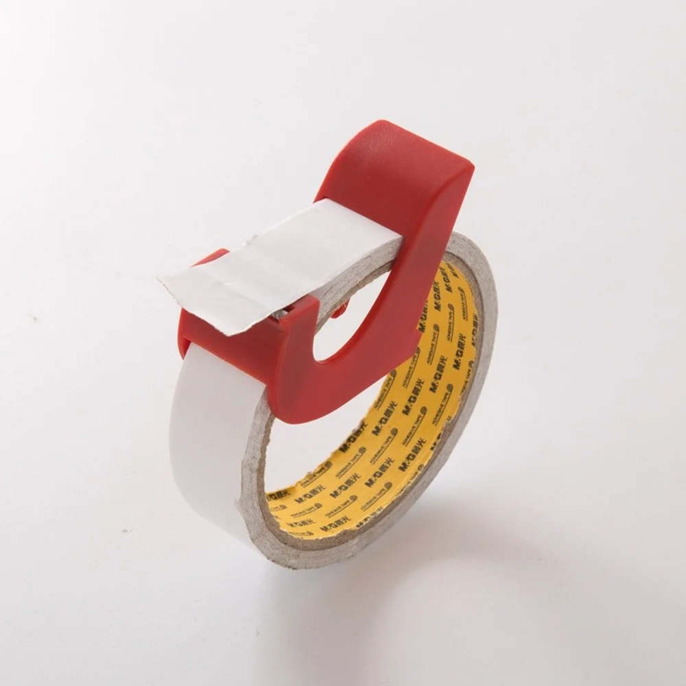 Roller Tape Cutter Sealing Tape Holder Manual Packing Plastic Sealing Packer Tape Dispenser Packaging Parcel 24mm Width Tool