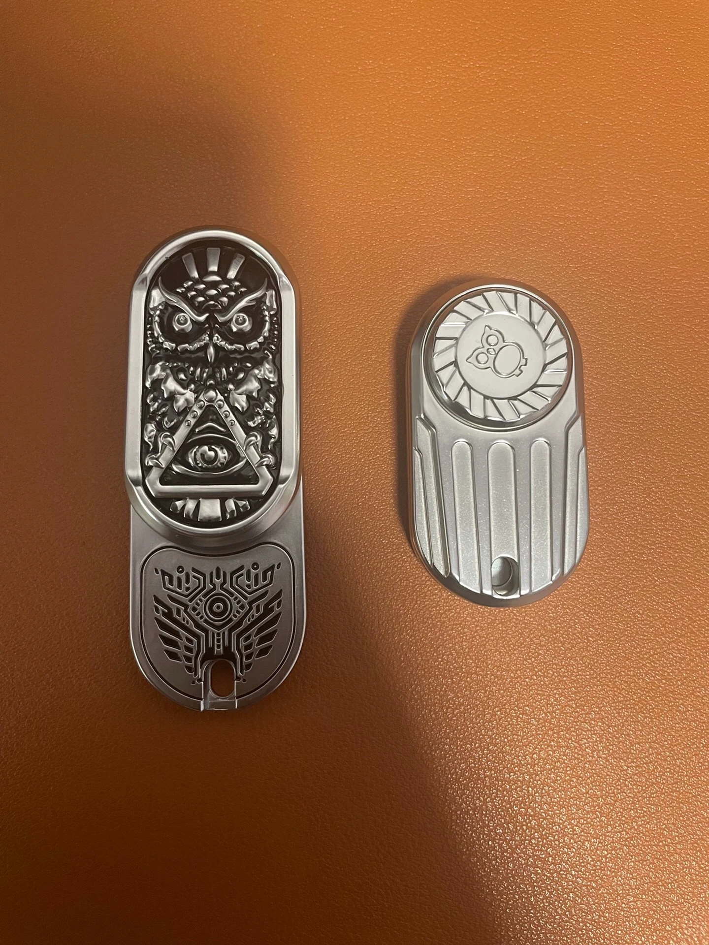 

Owl Rotating Multi functional Push Plate Stainless Steel EDC