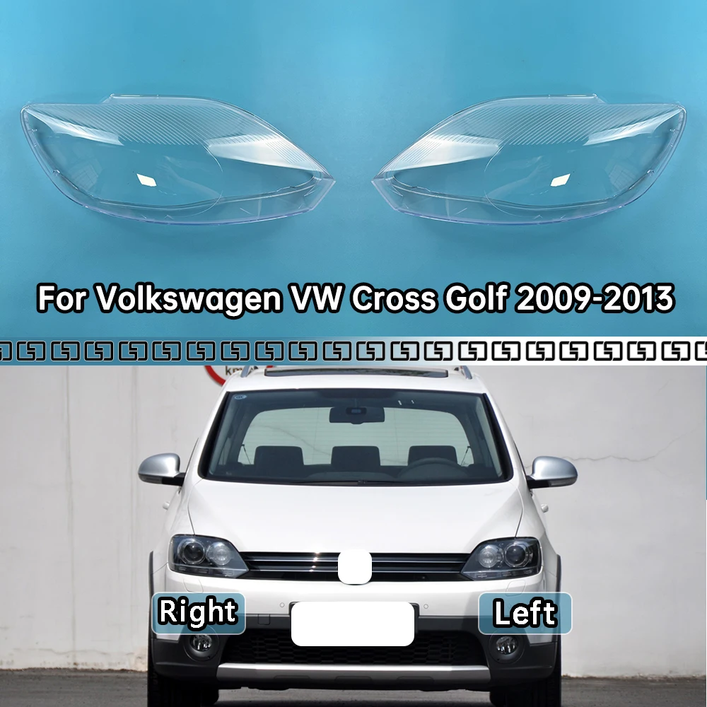 

Для Volkswagen VW Cross Golf 2009-2013 авто колпачки для фар передняя крышка стеклянная линза корпус колпачки абажур абажур лампы