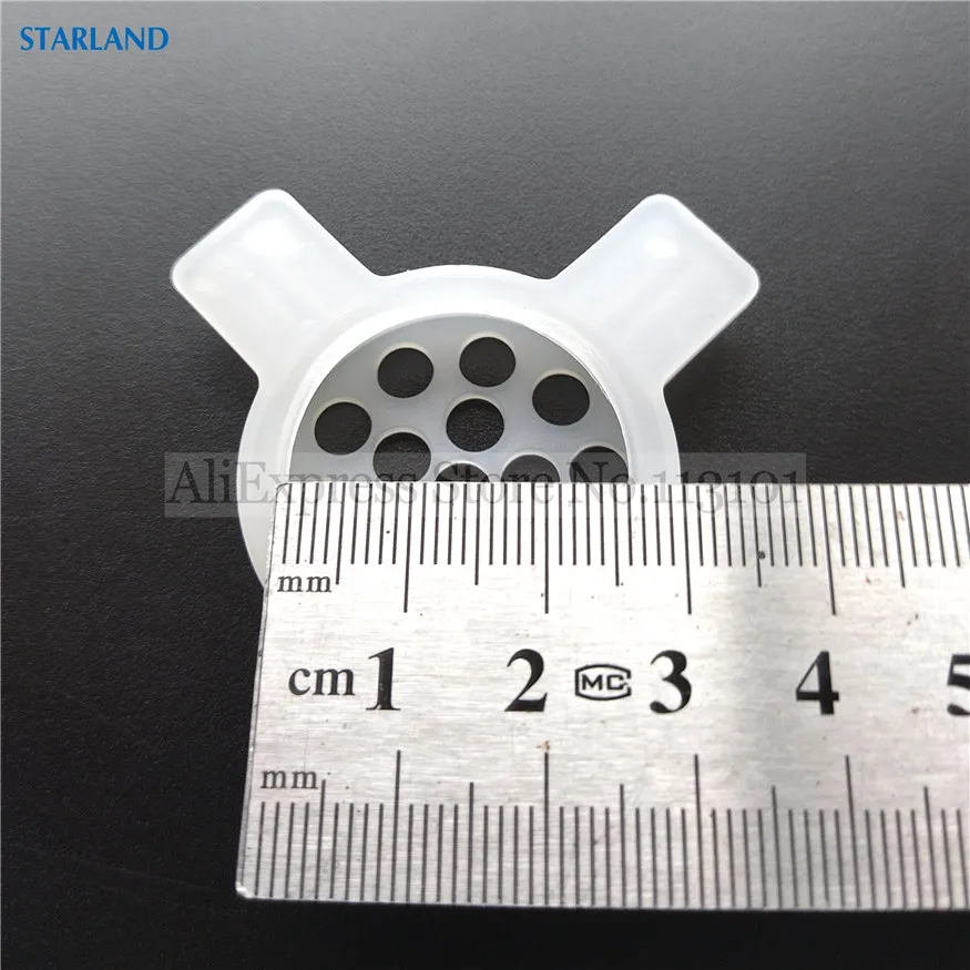 Tapa de modelado de helado, accesorio de ajuste de tapa de boquilla en forma de fideos para máquinas de helado Taylor Soft Serve, pieza de repuesto, 1 unidad