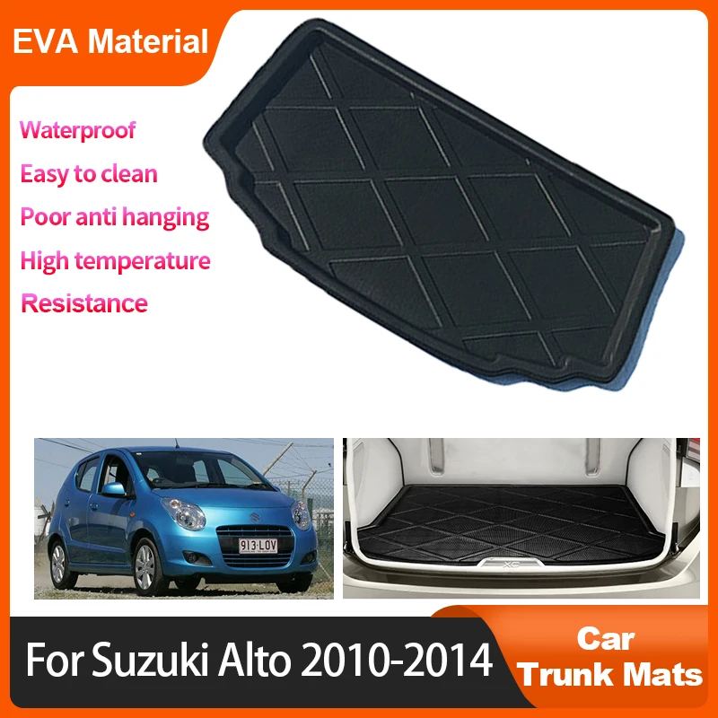 

Car Rear Trunk Mats For Suzuki Alto Mazda Carol 2010 2011 2012 2013 2014 Waterproof Protective Anti-Slip Storage Pad Accessories