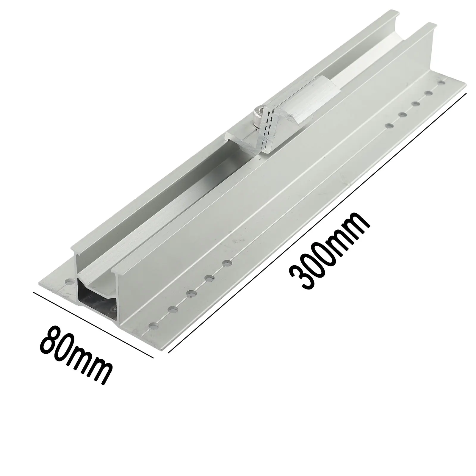 

Rails Solar Panel Bracket Mounting PV Racking Sheet Aluminum Alloy Electrical Supplies End/Middle Clamps Module