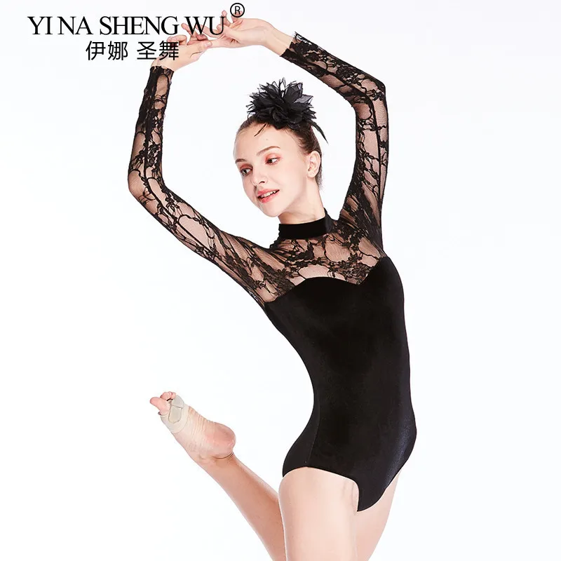 ballet-dance-leotards-women-new-style-lace-long-sleeves-gymnastics-dancing-costume-adult-high-collar-trapeze-ballet-leotards