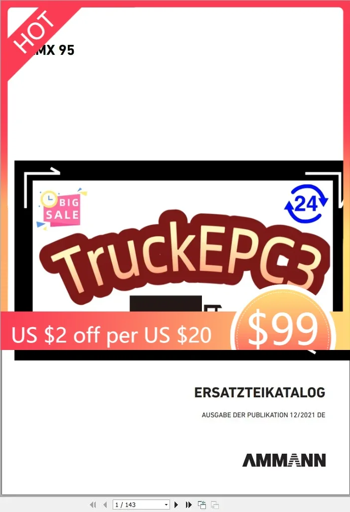 

TruckEPC3 Ammann Light Compaction 2023, руководство по техническому мастерству и эксплуатации, 4,71 ГБ PDF