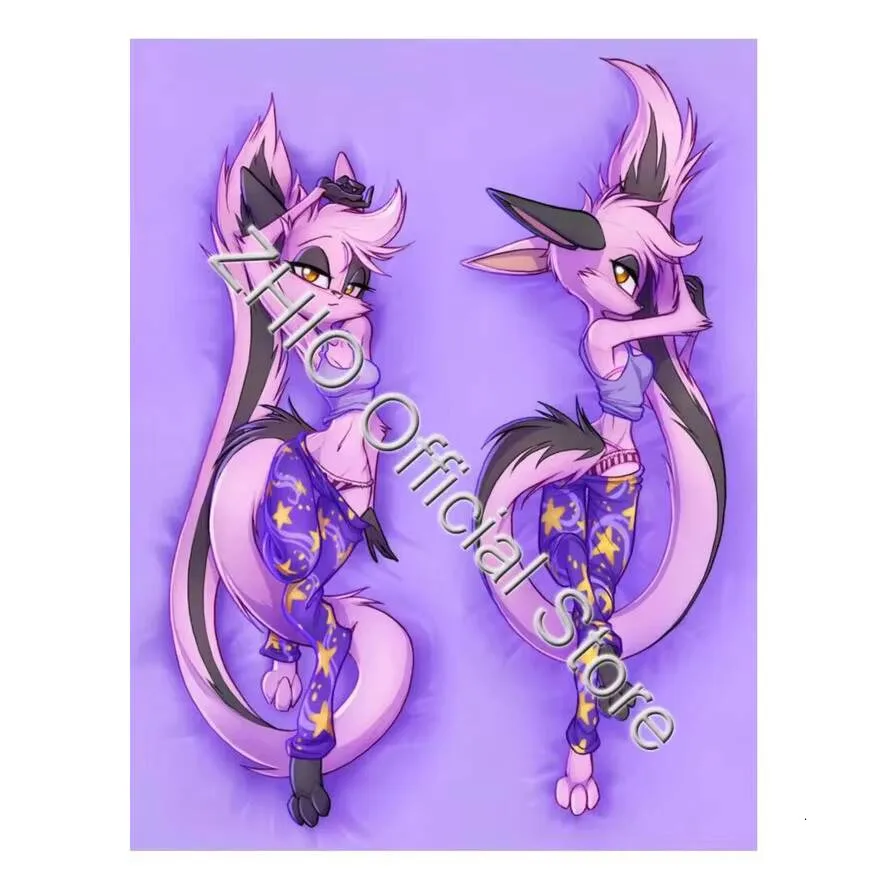 

Кролик Dakimakura 2WAY Furry Hing подарок аниме наволочка для тела чехол Подушка Otaku Waifu