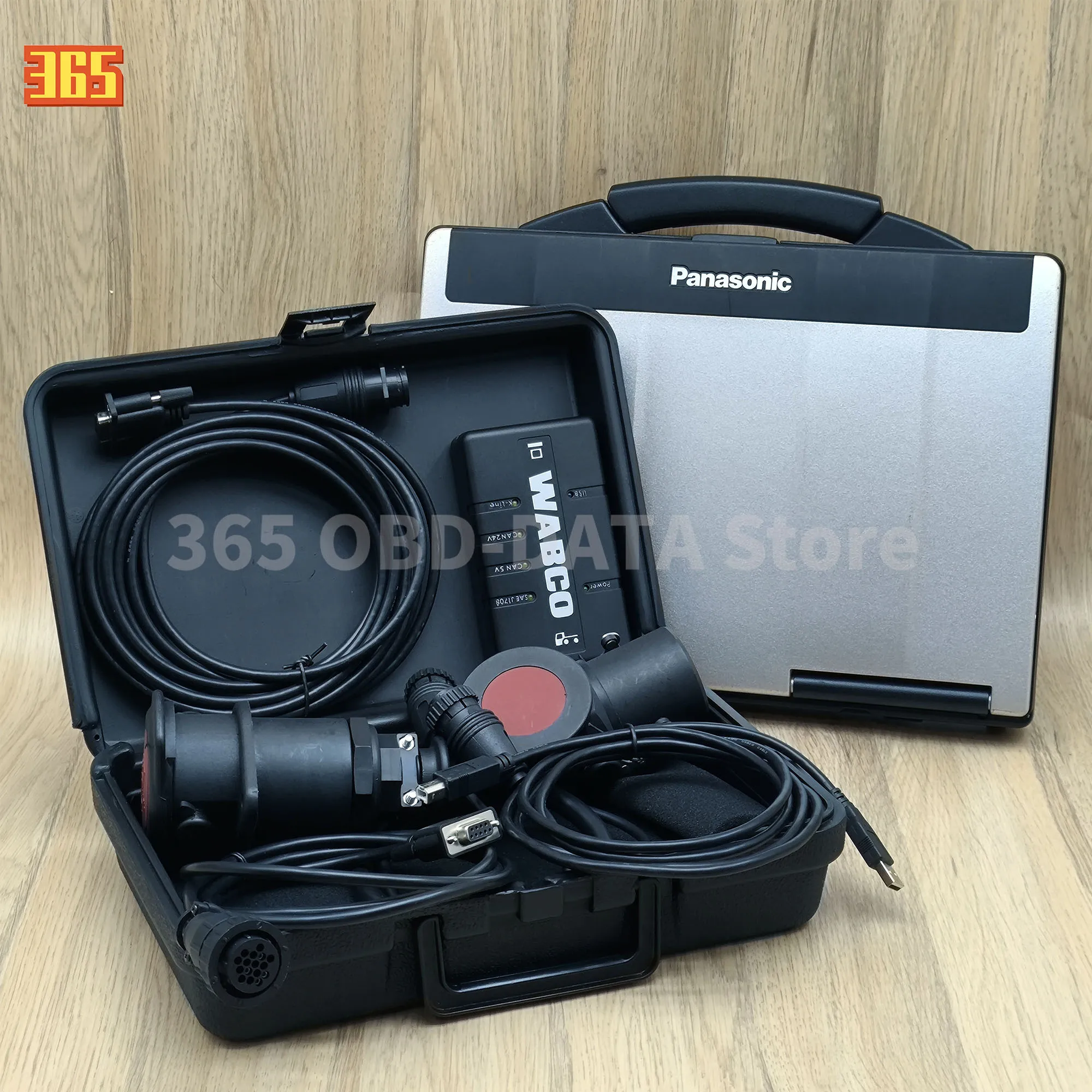 For WABCO (WDI) DIAGNOSTIC KIT CF53 Laptop Trailer Wabco Diagnostic Tools Truck Diagnostic Interface