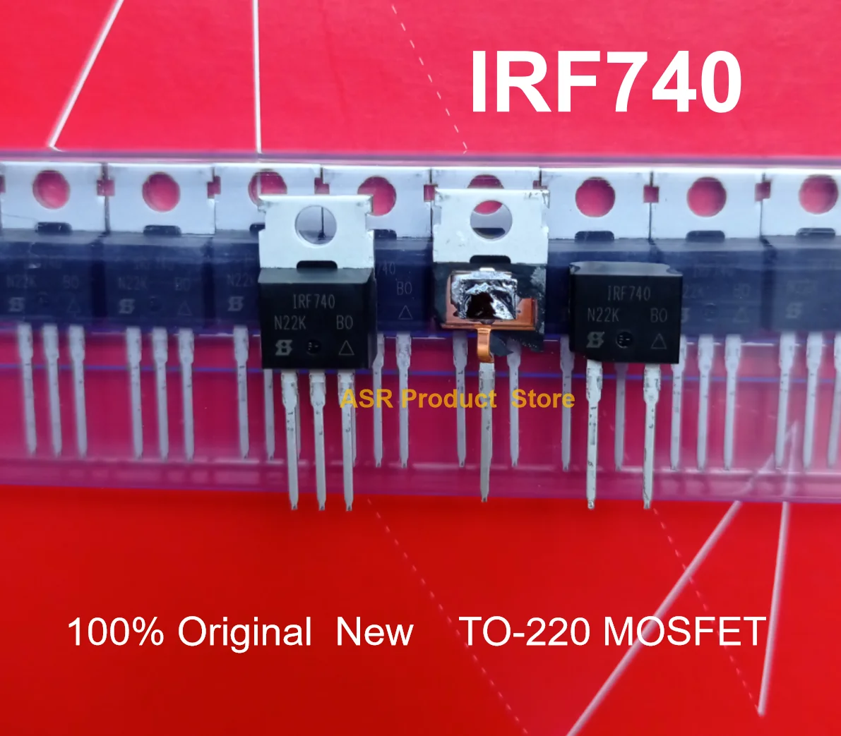 MOSFET d'origine, IRF540N, IRF640N, IRF740, IRF840, 1PC, Nouveau