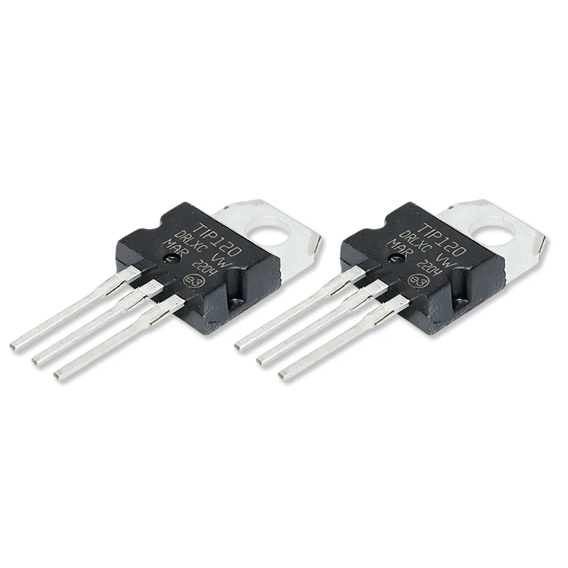 10-50PCS TIP120 TO-220 TIP 120 Darlington Complementary Silicon Power Transistor