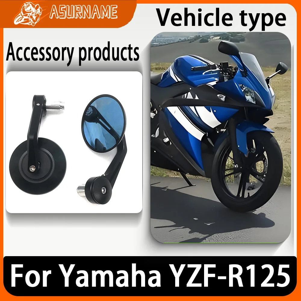 

For Yamaha YZF-R125 YZF R125 YZFR125 Motorcycle Rearview Mirror Handlebars Rearview Mirror Retro Handlebars Side Mirror