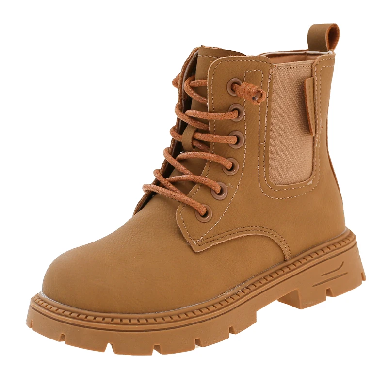 

Autumn Girls Suede Boots Classic Brown Design Comfortable Non Slip Wear Resistant Kids Ankle Boots Luxury Childrens Casual Shoes