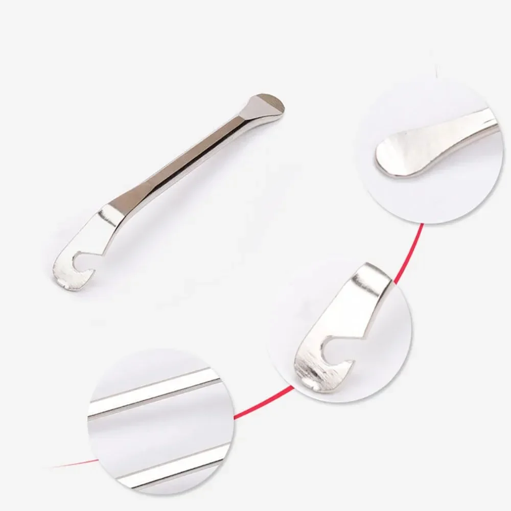 3Pcs Bike Tire Lever Stainless Steel Mountain Road Bicycle Wheel Remover Outdoor Cycling Repair Tool Mtb Tire Lever Pry Up Tool view 3