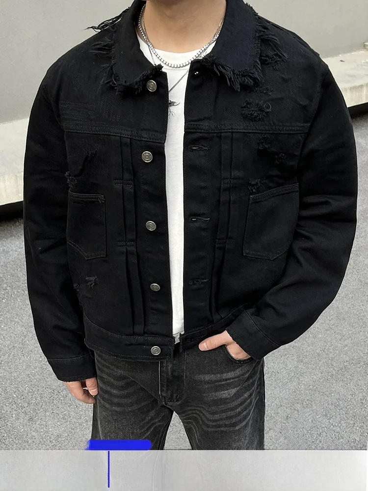 

BLAEXIT винтажный мужской джинсовый джинсовый джинт с посадкой в американском стиле ретро CleanFit Jaet молодежный тренд весна осень зима ort Sle