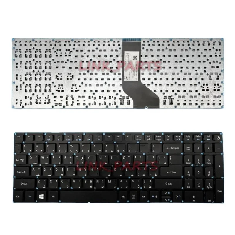 New Acer Aspire E5-722 E5-722G E5-752 E5-752G E5-772 E5-773 Arabic Keyboard Replacement for Laptop Repair