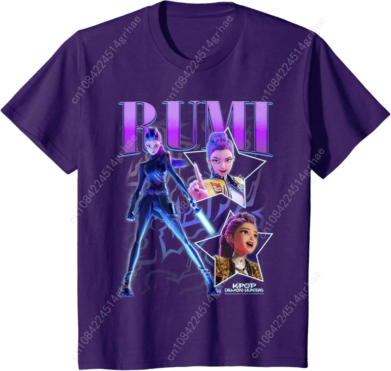 Camiseta con póster estilo Y2K de escaparate de Rumi de Halloween