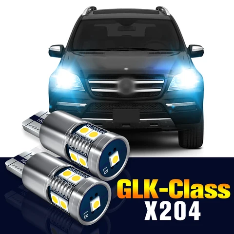 2 шт. светодиодные габаритные лампы, парковочные фонари для Mercedes Benz GLK Class X204 2008-2012 2009 2010 2011, аксессуары