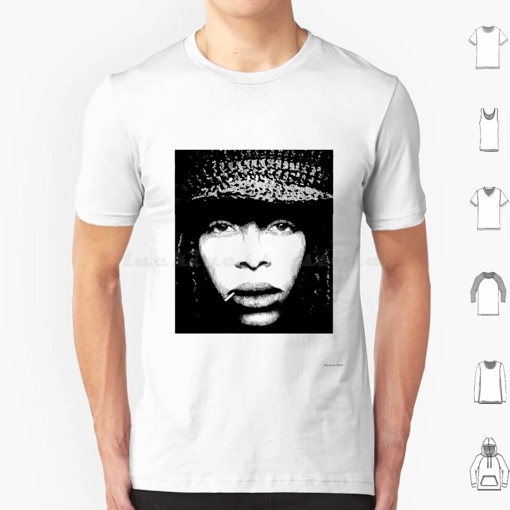 

Erykah Badu Vintage Ретро Стиль Футболка Хлопок Мужчины Женщины DIY Принт Erykah Badu Erykah Badu Tour Quee Badu Erykah Badu