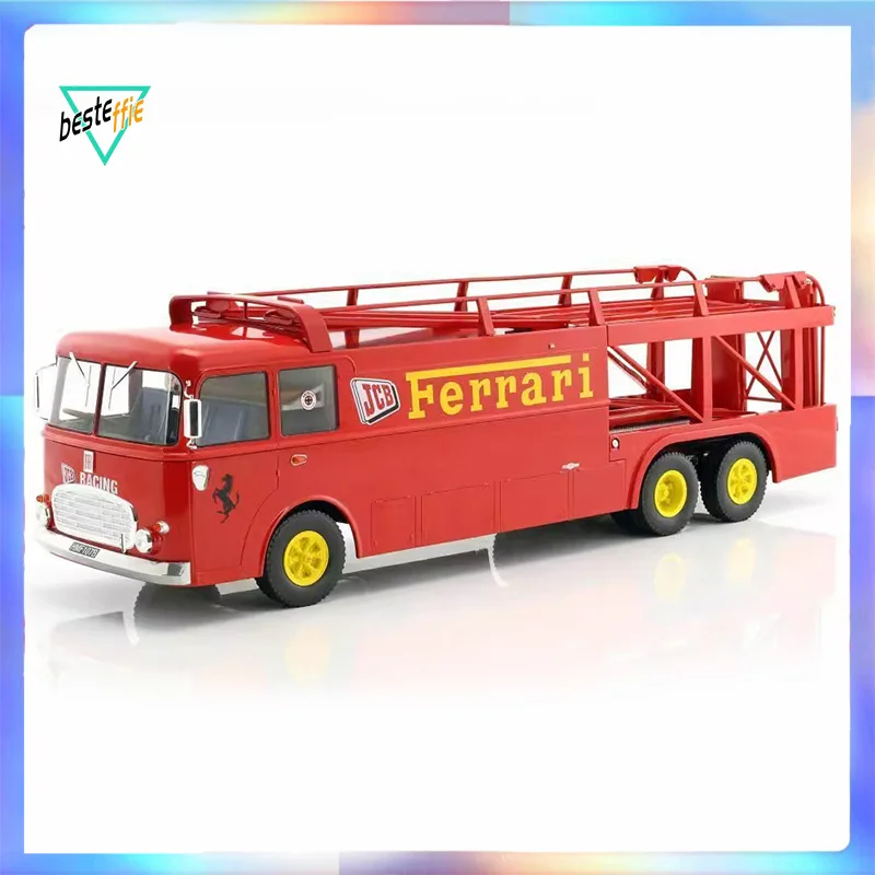 NOREV car model 1/18 Bartoletti 306/2 JCB Racing truckcar model simulation alloy room ornament car model boy collection toy gift