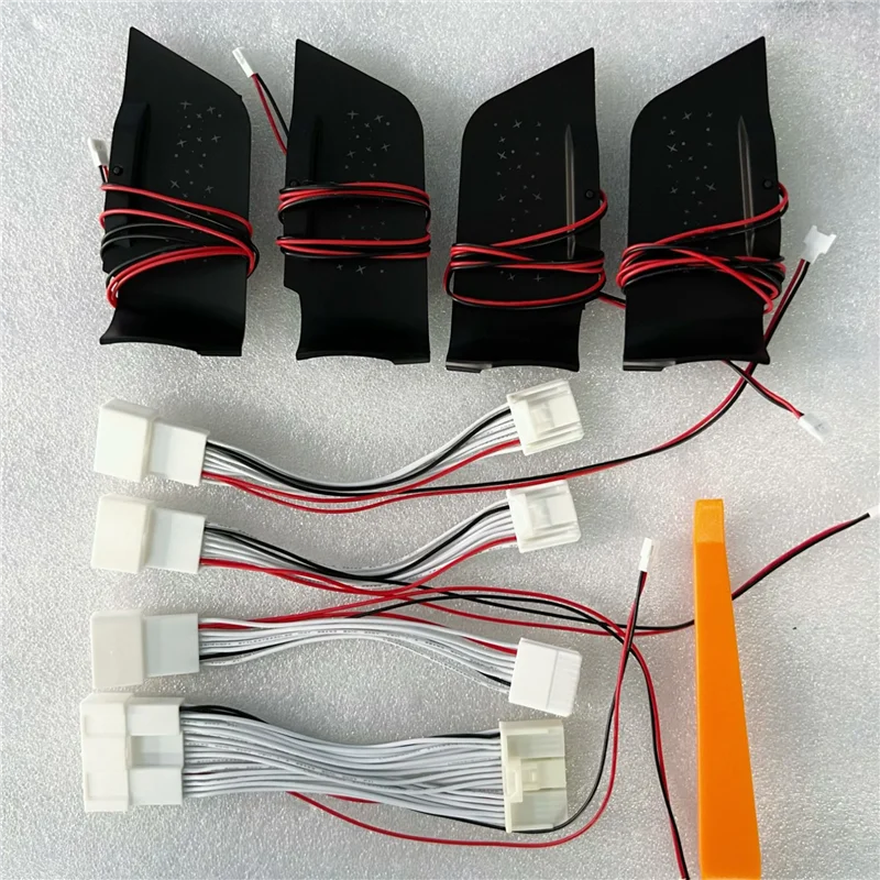 

A73X-LED Car Inner Ambient Light For Toyota RAV4 2019-2023 7-Color Handle Door Bowl Lamp Replacement Decorative Light A