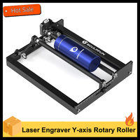 SCULPFUN Laser Rotary Roller Laser Engraver Y-axis Roller 360° Rotating for 6-150mm Engraving Diameter for Cylindrical Objects