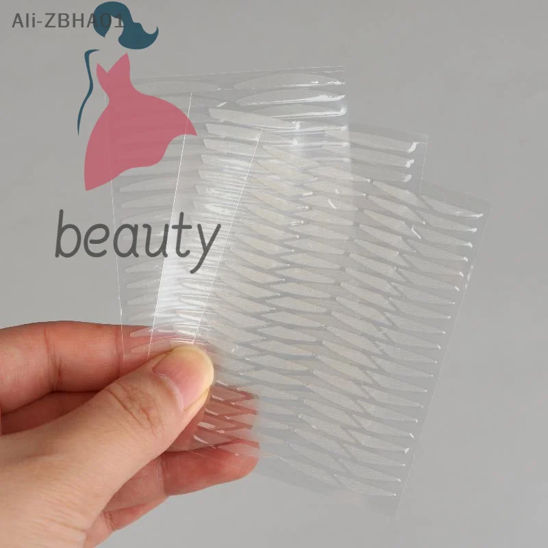 

120 шт. водостойких натуральных долговечных прозрачных наклеек для век с инструментом, невидимые наклейки для создания двойного века