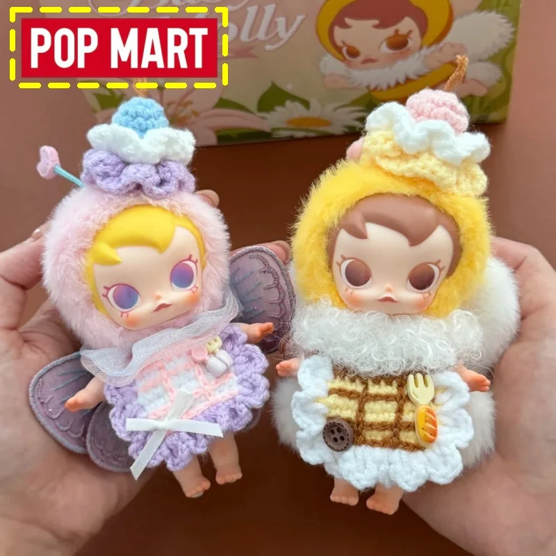 Genuine Pop Mart Baby Molly Buggy Roam Series Blind Box Collectible Anime Figure Cute Decor Surprise Box Birthday Gift