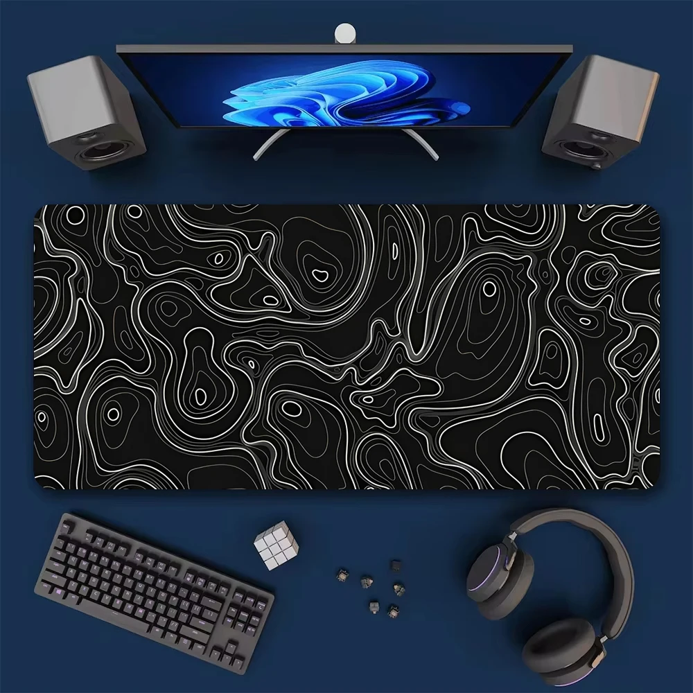 Textured XXL Mouse Pad Gamer Endless Computer Gaming Setup Accessories Desk Accessories Office Mouse Pad Computer Large Desk mat