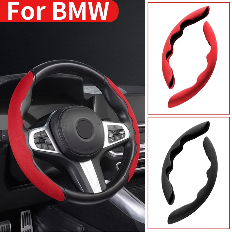 

For BMW Steering wheel cover 1 2 3 4 5 6 7 Series x1 x2 x3 x4 x5 x6 x7 x8 e46 f10 f30 i4 iX internal modification accessories