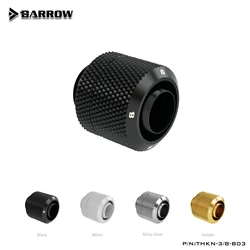 BARROW Fitting use for Inside Diameter 9.5mm + Outside Diameter 12.7 Soft Tube 3/8