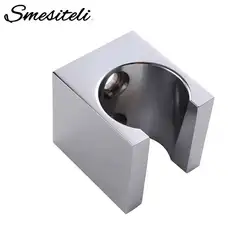 Soild Messing Handheld Douchestraal Hoofd Houder Bracket Wall Mount Voor Badkamer Handspuit Wand Geborsteld Nikkel Of Poilsh Chrome