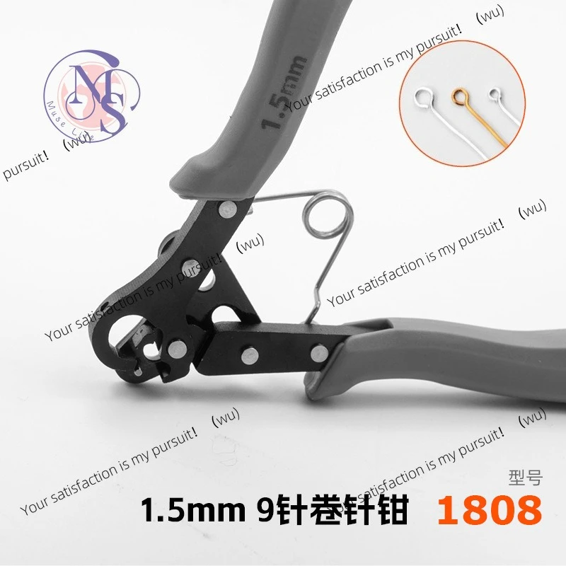 9-Pin pliers 1.5/2. 25/3.0 MM jewelry making stud ear pliers, winding tools, winding
