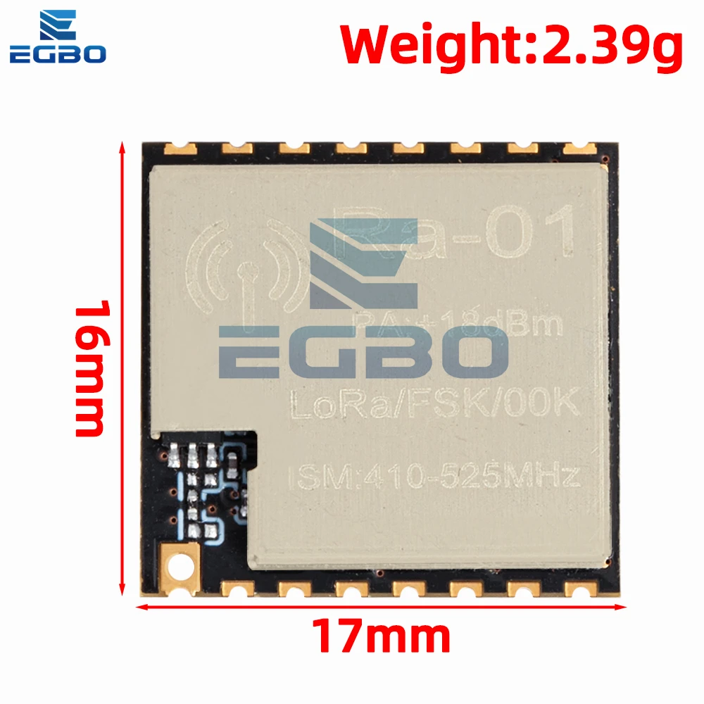 1 ~ 10 قطعة RA-01 RA-02 LoRa SX1278 433 ميجا هرتز وحدة نقل الطيف اللاسلكية انتشار 10 كجم لاردوينو