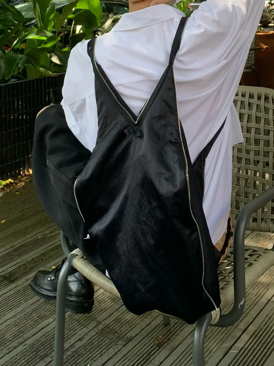 

Сумка через плечо KIKO KOSTADINOV 24SS Cailleach Baglal с эффектом потертости и молнией