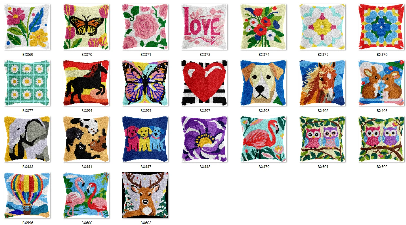 

Bee latch hook kit rug canvas Color Birds Styles handwerken knooppakket diy carpet embroidery handmade Flowers 34-34 Swans