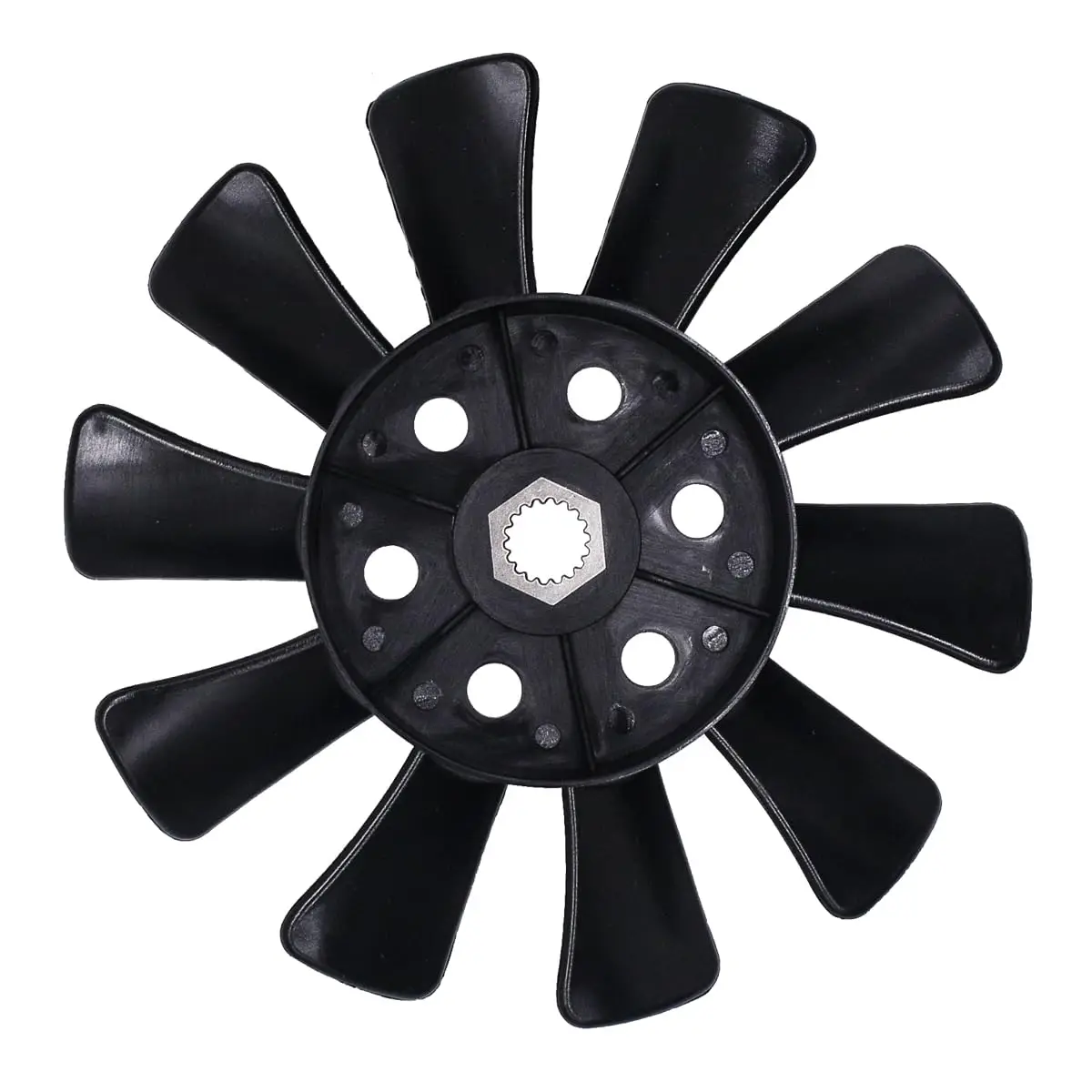 Replacement 1A646083070 Transmission Cooling Fan 10 Blade 2 Pack for Tuff Torq Mower (Cub Cadet Troy-Bilt Craftsman Compatible)