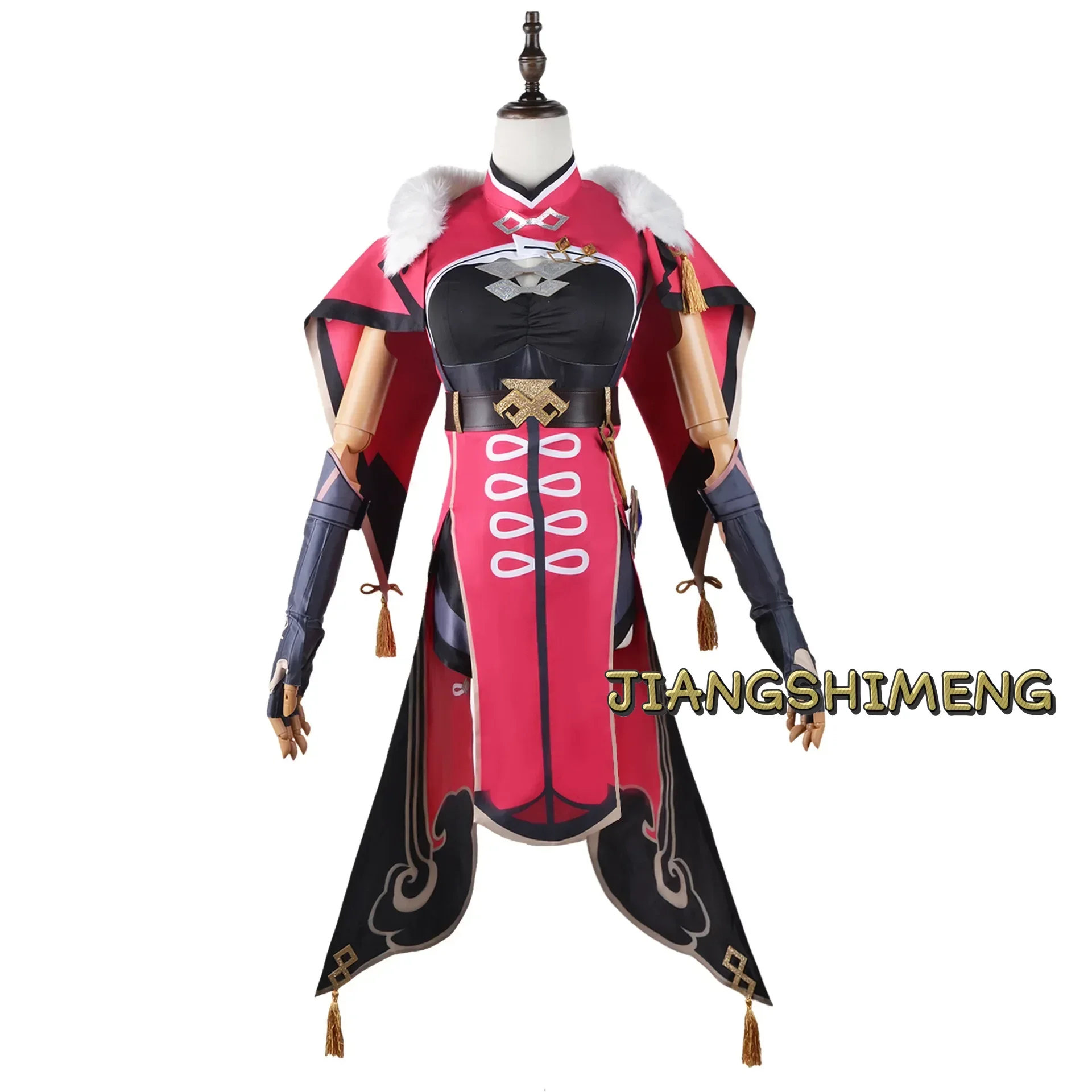 Beidou Cosplay Costume Genshin Impact Cosplay Uncrowned Lord of The Ocean Bei Dou Dress Wig Beidou Outfits for Anime Cosplay