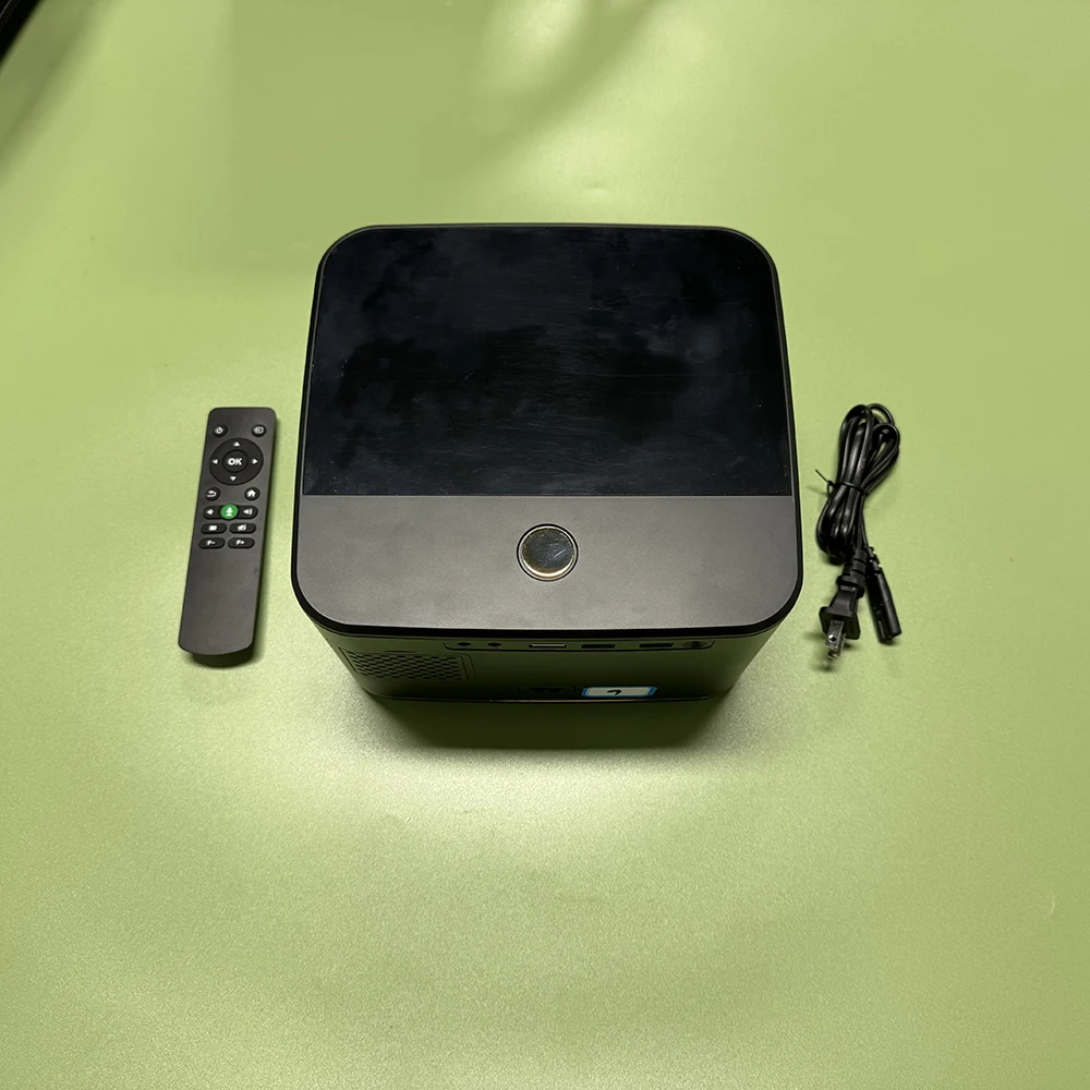 Compact Portable HD Wireless LED Lamp Projection Smart Focus Home Theater Experience Elevator