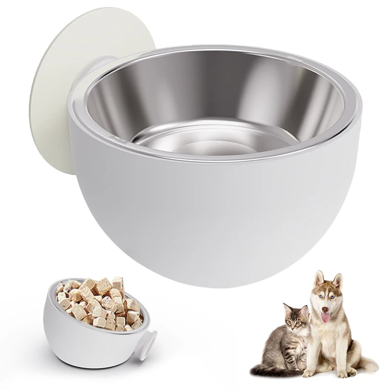 Adjustable Pet Bowl Easy To Carry Durable Sanitary Convenient Pet Supplies Pet Bowl Spill Prevention Adjustable Height Pet Food