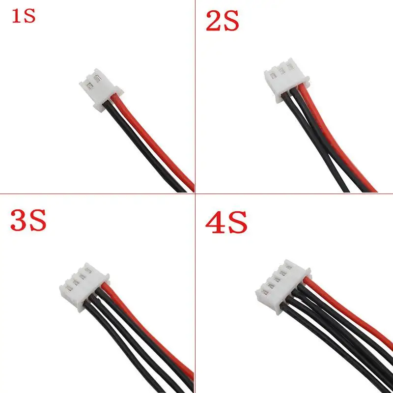 ''5Pcs/lot 1-9S Lipo Battery Balance Charger Cable IMAX B6 Connector Plug Wire Balanced Charging Line Wholesale view 6