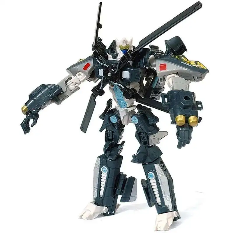

H605 Masterpiece Transformation Action Figure Toys Helicopter Movie Model 18cm KO ABS Deformation Car Robot Dolls Gifts For Kids