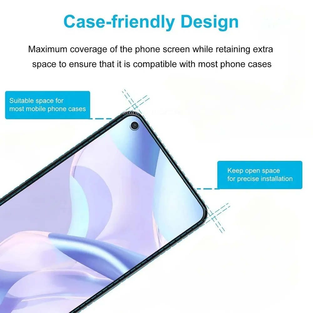 2Pcs 9H Tempered Glass for Xiaomi 13T Pro 12T 11T 10T Pro HD Screen Protectors for Xiaomi Mi 12X 9T 11 Lite 5G 9 Pro 8 Lite