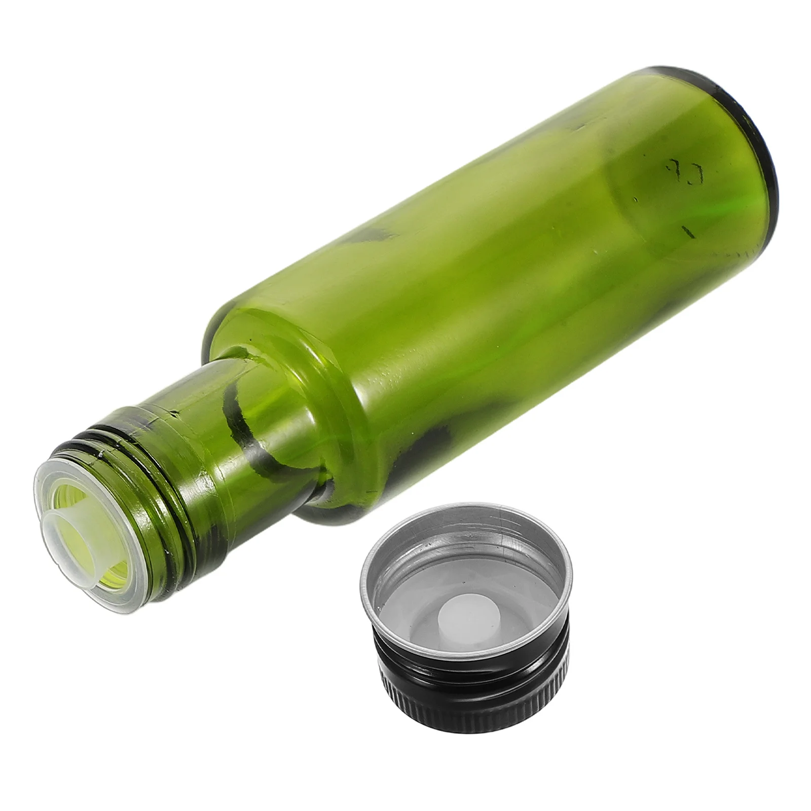 

Sealed Lid Olive Oil Bottle Glass Empty Liquid Container for Kitchen Cooking Oil Storage Travel Size Compact Design Small Glass