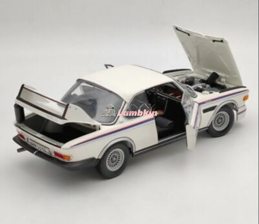 Minichamps 1:18 For Original BMW 3.0 CSL E93 Series Alloy Car Model Collectible Openable Miniature Car Model Ornament