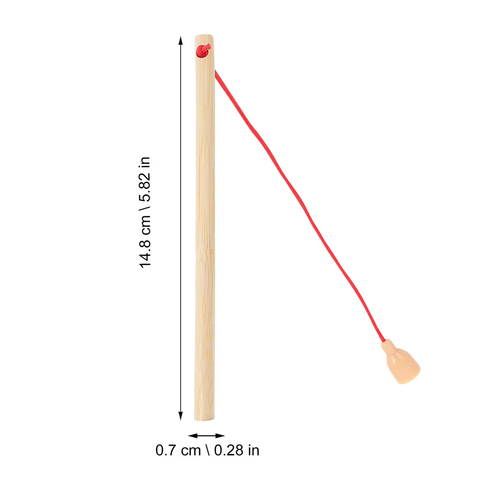 子供のための磁気木製釣り竿,10個,ポールゲーム,幼児のおもちゃ,幼稚園