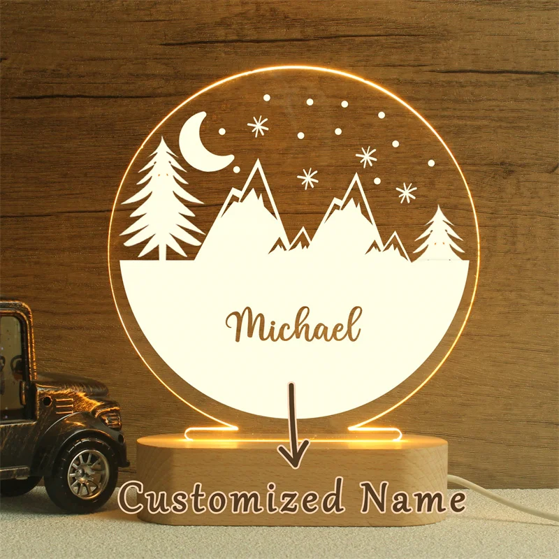 Custom Name Night Light,Personalized Gift for Baby,Baby Night Light,Baby Gift,Personalized Gift for Kids,Kids Room Decor