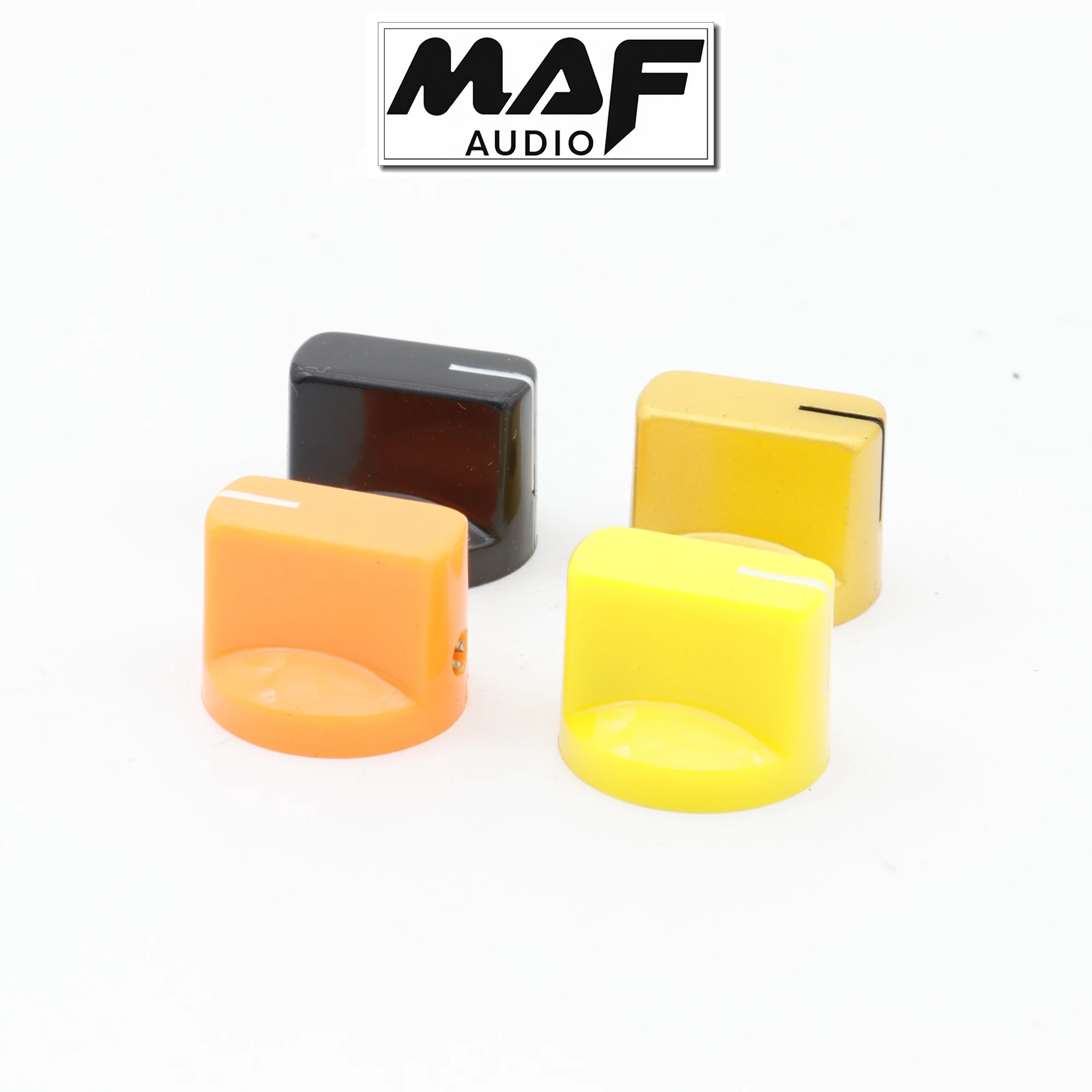 

10pcs 19x15mm Red Blue ABS Plastic Pointer Knob Button Cap Guitar effect AMP Speaker Radio Volume Potentiometer Sound Control