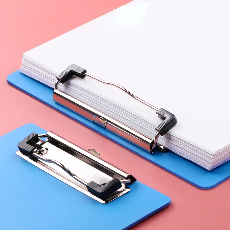 A4/A5 File Folder Clipboard Writing Board Memo Pad Clip Board Test Paper Storage Organizer Menu Bill Folder School Supplies