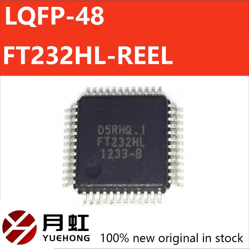 1pc FT232HL-REEL FT232HL brand new original USB conversion interface chip IC chip LQFP-48