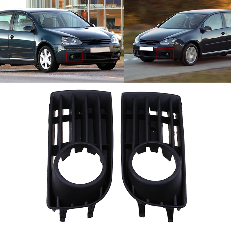 

Подходит для VW Golf MK5 2004-2009 Противотуманные фары Светодиодные противотуманные фары Передний бампер Противотуманные фары Крышка гриля Безель Противотуманные фары Чехлы