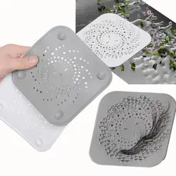 Floor Drains Hair Stoppers Anti-blocking Plug Bath Shower Floor Water Drain Covers Sink Strainer Filter Bathroom Kitchen Tools