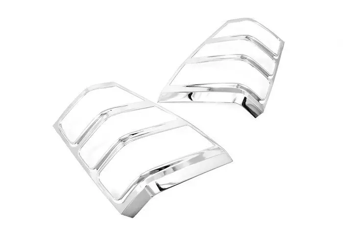 One Pair of 2 Pieces for Left and Right Sides Car Styling Chrome Tail Light Cover For Suzuki Grand Vitara 2005-2012